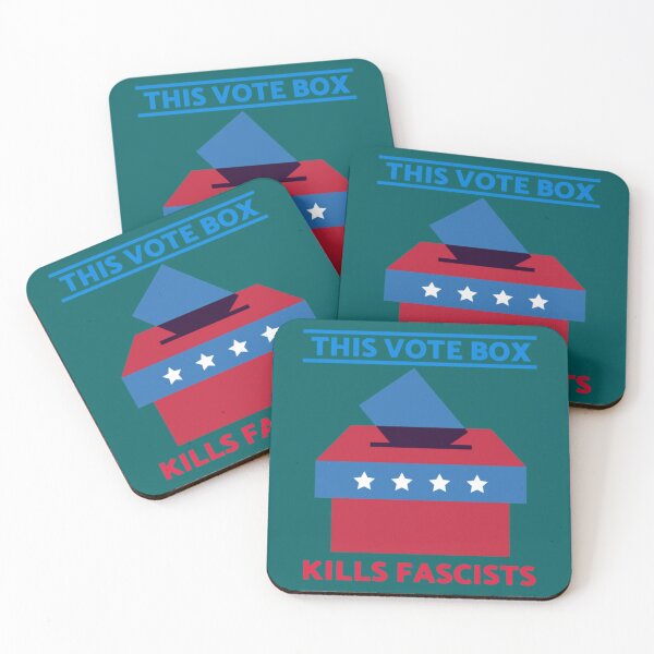 Item preview, This Vote Box Kills Fascists   designed and sold by EdricEdward.