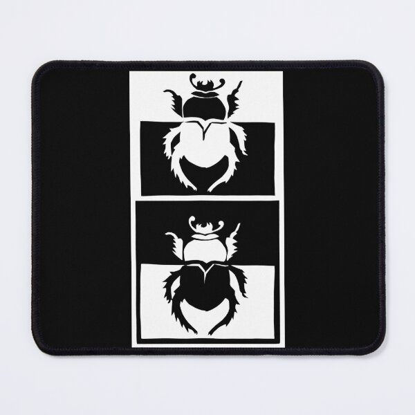 Item preview, Version 1 | paper negative cutout beetle design black and white designed and sold by DigitalEurydice.