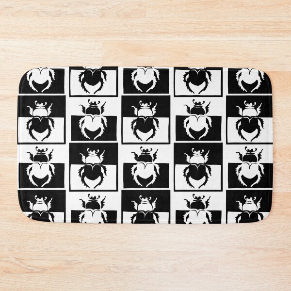 Item preview, Version 1 | paper negative cutout beetle design black and white  designed and sold by DigitalEurydice.