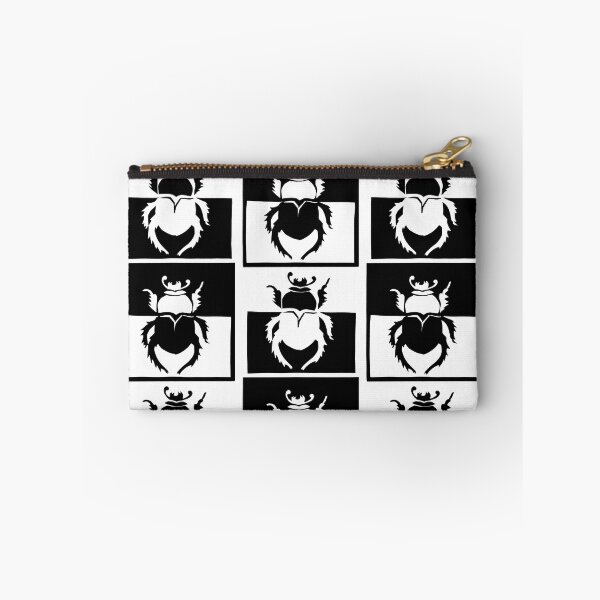 Item preview, Version 1 | paper negative cutout beetle design black and white  designed and sold by DigitalEurydice.