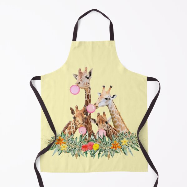 Item preview, Giraffe Pink Bubblegum Squad Cute Animal Watercolor Art Bundle Pack 1 designed and sold by Cawaiico.