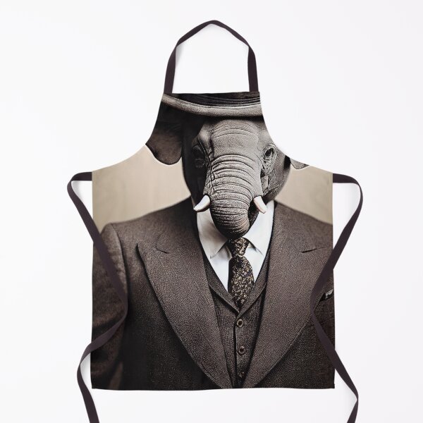 Item preview, Portrait of a Dapper Elephant designed and sold by Daemonrat.