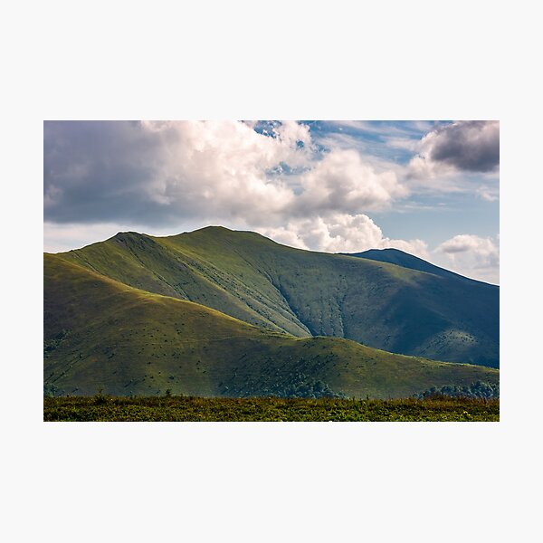 Carpathian Mountain Range in summer Photographic Print