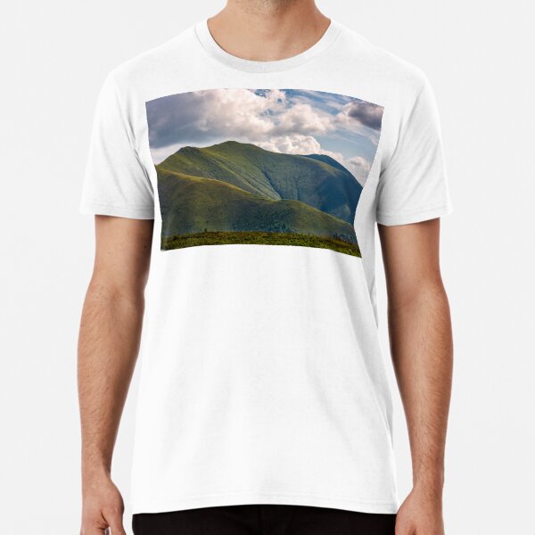 Carpathian Mountain Range in summer Premium T-Shirt