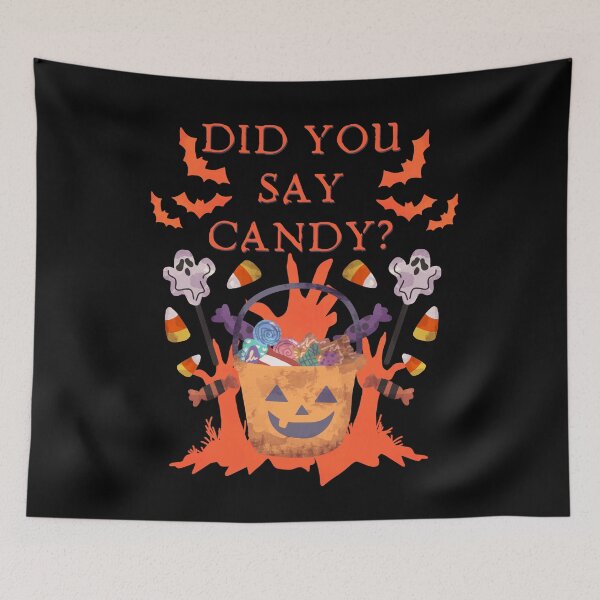 Item preview, Did You Say Candy Trick Or Treat Jack O Lantern Pumpkin Shirt, Happy Halloween Graphic Tee, Nurse Gift, designed and sold by Akimatax ✯✯✯✯✯.