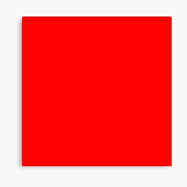 "PLAIN SOLID BLOCK RED OVER 100 RED SHADES ON OZCUSHIONS" Canvas