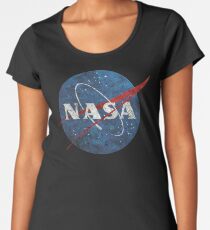 NASA Vintage Emblem Women's Premium T-Shirt