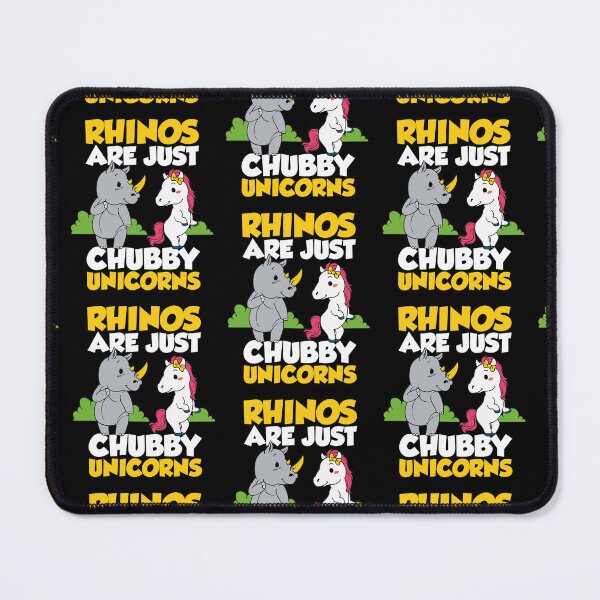 Item preview, Rhinos Are Just Chubby Unicorns designed and sold by aaronbolser.