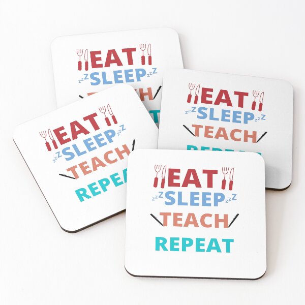 Item preview, Eat Sleep Teach Repeat Essential & Products. designed and sold by Kalash12.