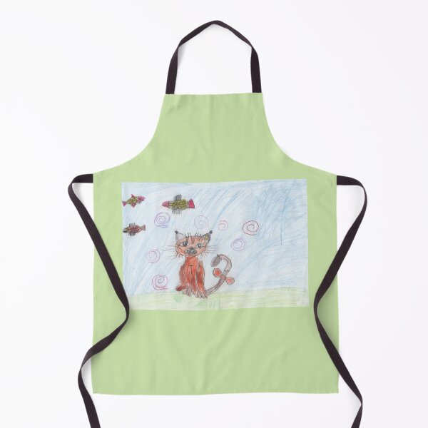 Item preview, Cat Dreaming of Fish designed and sold by mila-ola.