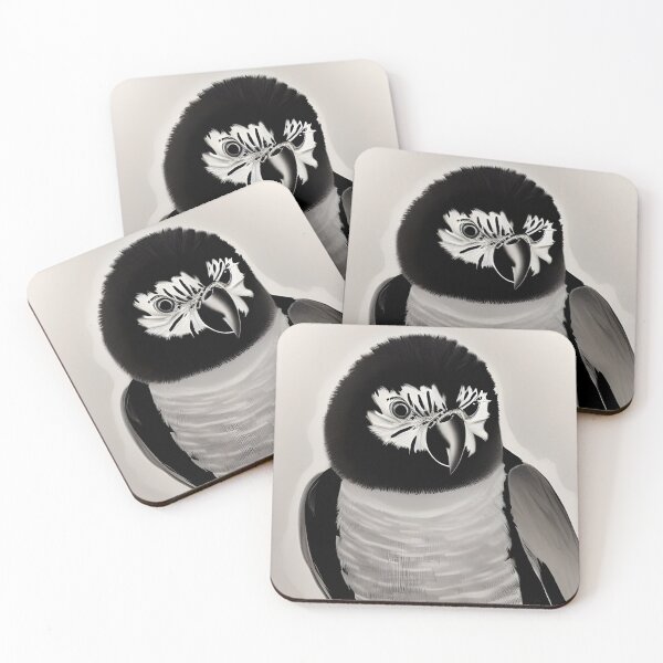 Item preview, Black and White Lorikeet - Angry Parrot designed and sold by Captain Met.
