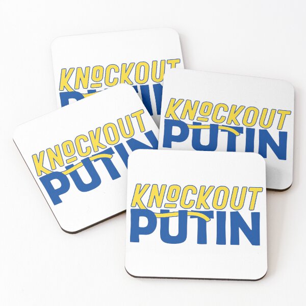 Item preview, Knock Out; Putin; Ukraine; designed and sold by StickerApe.