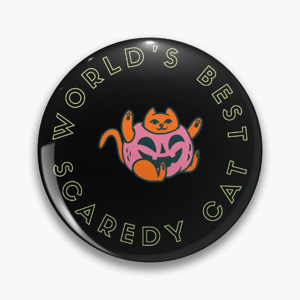 Item preview, Worlds best scaredy cat halloween funny designed and sold by Angelic Threads111.