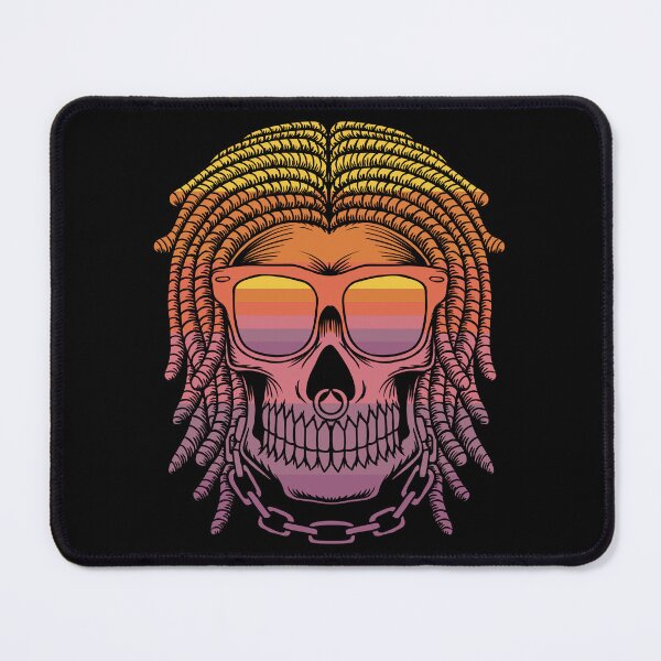 Item preview, Skull Retro Colorful Rainbow Art T shirt & Stickers designed and sold by Yassin KM.