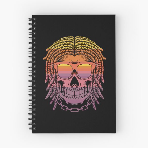 Item preview, Skull Retro Colorful Rainbow Art T shirt & Stickers  designed and sold by Yassin  KM.
