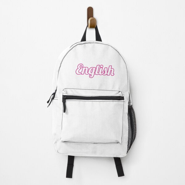 Item preview,  English Pink School Subject designed and sold by ArtBySymone.