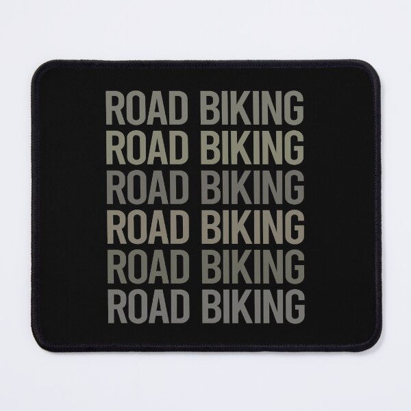 Item preview, Gray Text Art Road Biking designed and sold by TartSpiderWeb.