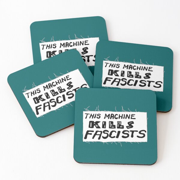 Item preview, This Machine Kills Fascists Typewriter (Black)   designed and sold by EdricEdward.