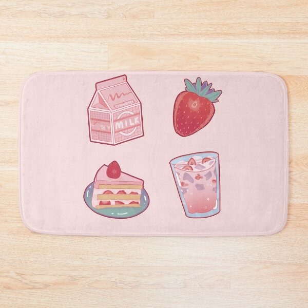 Item preview, Strawberry Milk Sticker Pack designed and sold by JeniBoyleg.