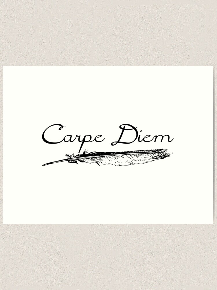 Society6 iPhone4/4S,5用 carpe diem Carpe Diem Print Set, Set of 2 Prints, Seize the Day