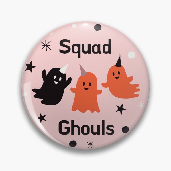 Item preview, Squad ghouls funny skeleton and ghost friends halloween designed and sold by Angelic Threads111.