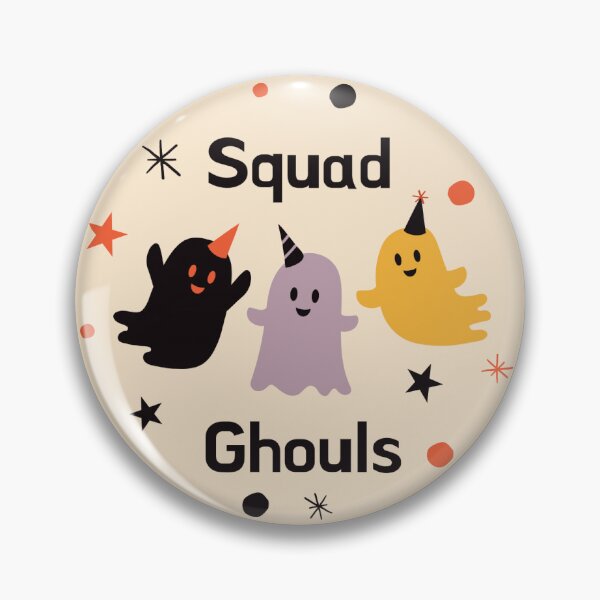 Item preview, Squad ghouls funny skeleton and ghost friends halloween designed and sold by Angelic Threads111.