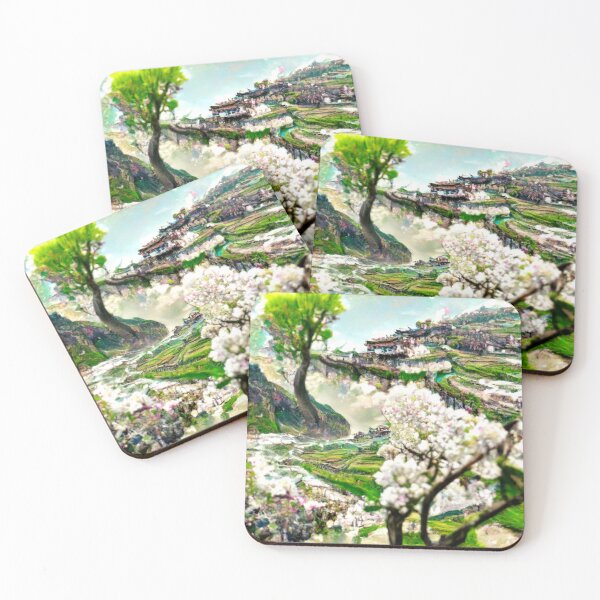 Item preview, Sakura Trees #2  | AI Art designed and sold by aiart0711.