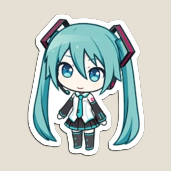Item preview, Hatsune Miku Chibi designed and sold by oyasuminana.