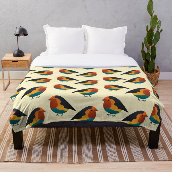 Item preview, Colorful cute chubby pigeon bird pattern design with cream bg designed and sold by zainab hussain.