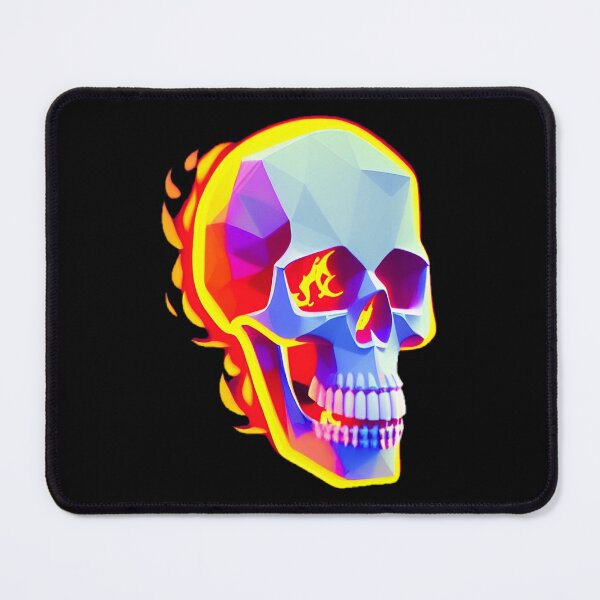 Item preview, skull on fire designed and sold by marjard.