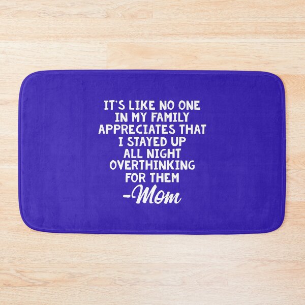 Item preview, Overthinking Mom designed and sold by Moeez Javed.