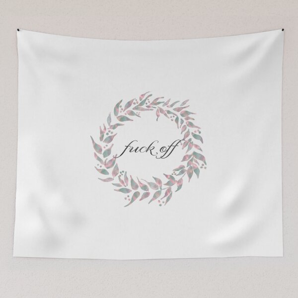 Item preview, Fuck Off - Floral designed and sold by artmoonist.