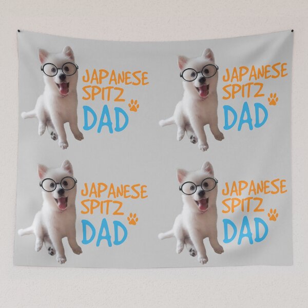 Item preview, japanese spitz dad 1 designed and sold by unclenut.