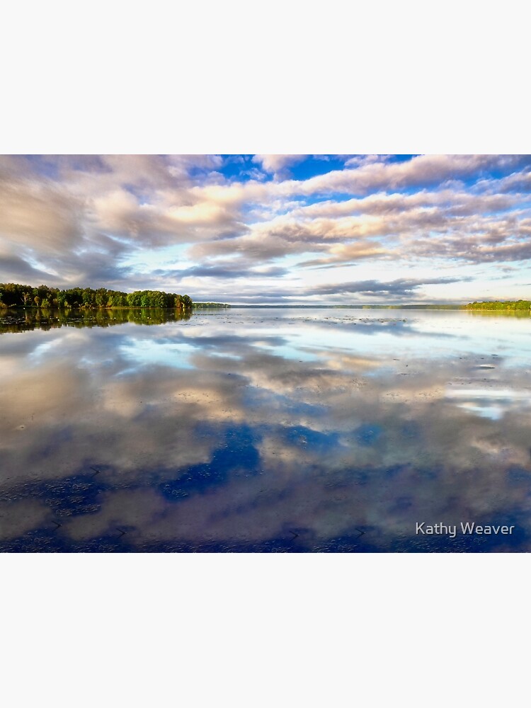 "Reflected Sky Pymatuning Reservoir, PA" Poster for Sale by kdxweaver