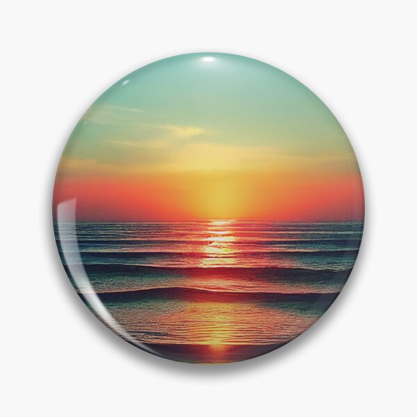 Item preview, Sunset on the ocean beach designed and sold by Daemonrat.