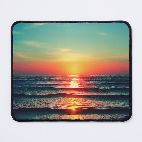 Item preview, Sunset on the ocean beach designed and sold by Daemonrat.