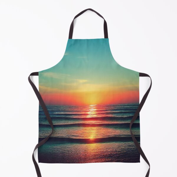 Item preview, Sunset on the ocean beach designed and sold by Daemonrat.