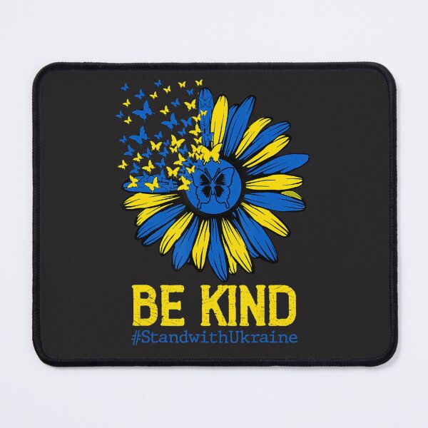 Item preview, Be Kind Ukraine Stand With Ukraine Sunflower Ukrainian Flag  designed and sold by bagenajayib.