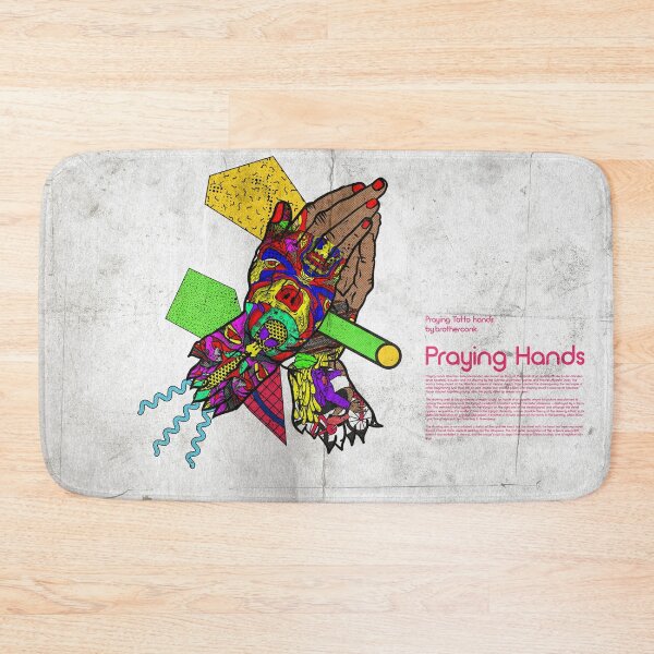 Item preview, tattoo praying hands designed and sold by Brotherconk.