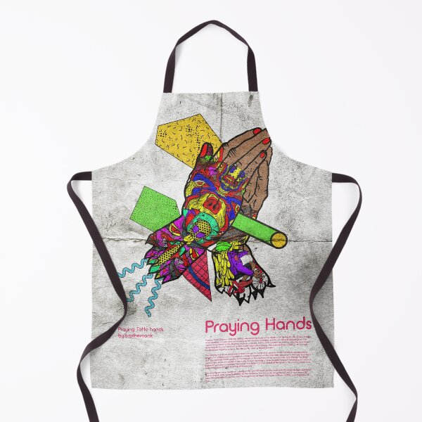 Item preview, tattoo praying hands designed and sold by Brotherconk.