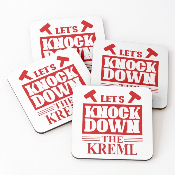 Item preview, Knock Down The Kreml; designed and sold by StickerApe.