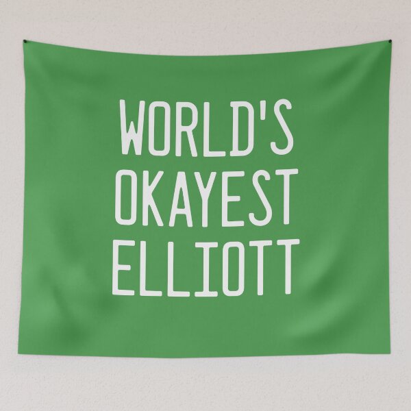 Item preview, World's Okayest Elliott designed and sold by TimespunThreads.