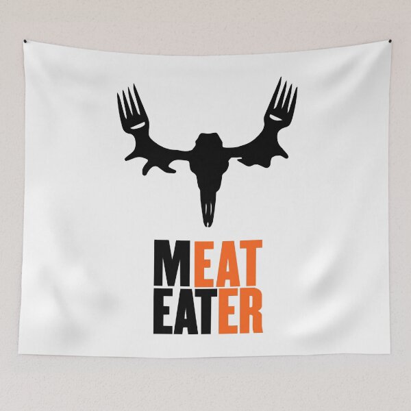 Item preview, Gray Meat Eater Logo designed and sold by BrigidSullivan.