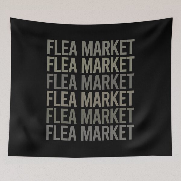 Item preview, Gray Text Art Flea Market designed and sold by TartSpiderWeb.