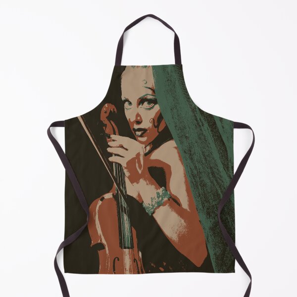 Item preview, Violin Painted Face Girl Hiding designed and sold by SystemLion.