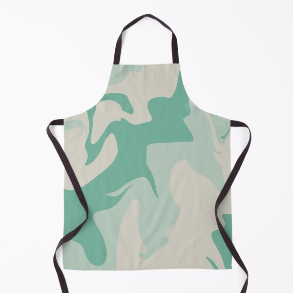 Item preview, Mint teal swirl pattern designed and sold by CloudyTree.