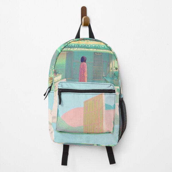 Item preview, 90s Nostalgia Retro Vaporwave Fantasy Futuristic Retro Landscape Illustration designed and sold by S Y N T H R E A L M.