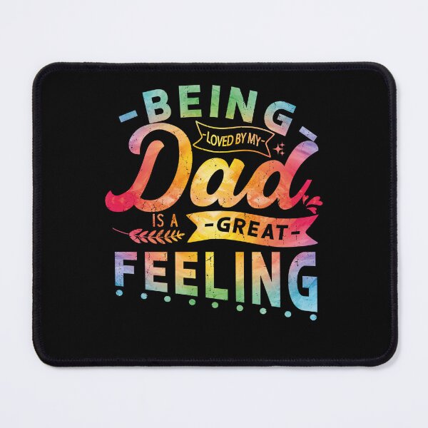 Item preview, Being Loved By My Dad Is A Great Feeling Funny Vintage Gift For Father and Grandpa designed and sold by YAHIA-14.