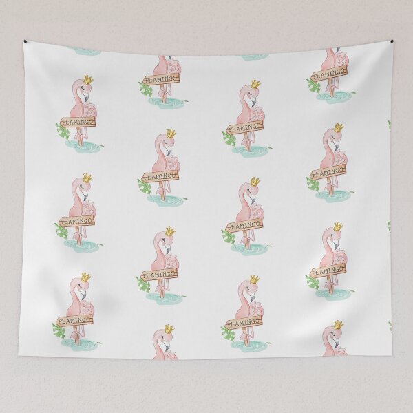 Item preview,  Queen of all flamingoes | gift for bird lovers | flamingo design designed and sold by Arteartz.