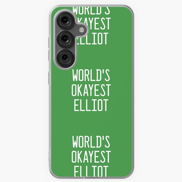 Item preview, World's Okayest Elliot designed and sold by TimespunThreads.